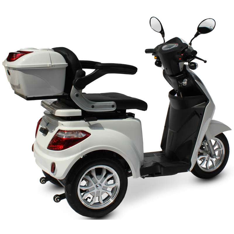 ECO ENGEL 501 Weiß mit 30 Ah Li-Io Akku, Senioren Roller, 25 km/h – Bild 5