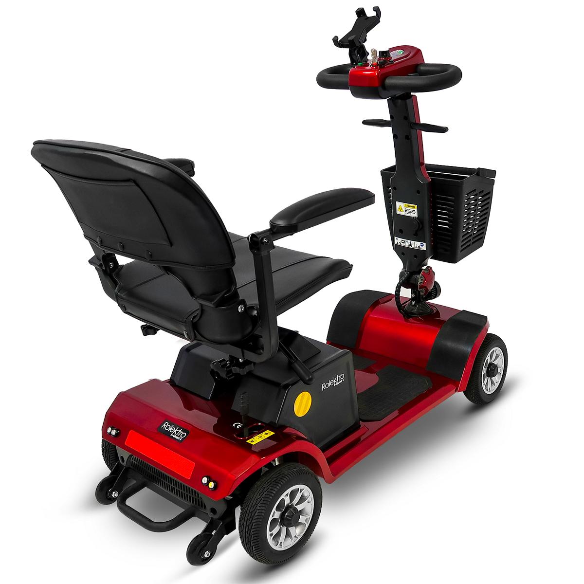 Rolektro E-Quad 6 Blei-Gel, 6km/h Rot – Bild 3