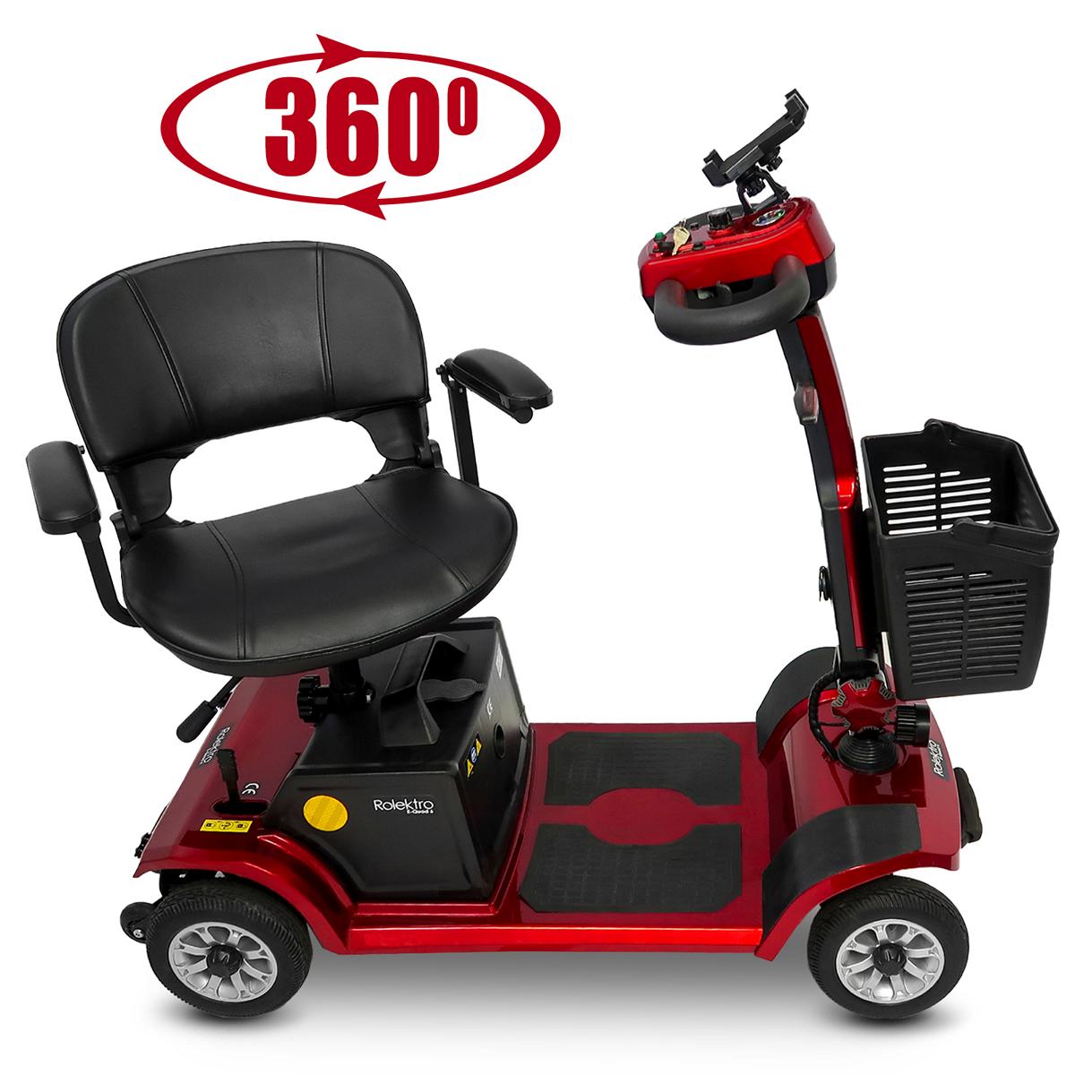 Rolektro E-Quad 6 Blei-Gel, 6km/h Rot – Bild 5