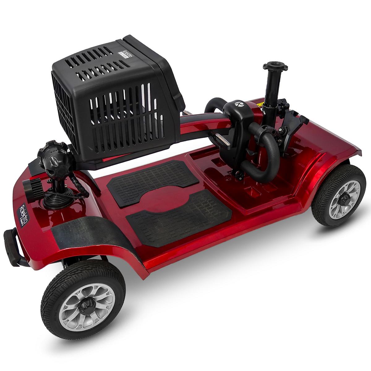 Rolektro E-Quad 6 Blei-Gel, 6km/h Rot – Bild 7