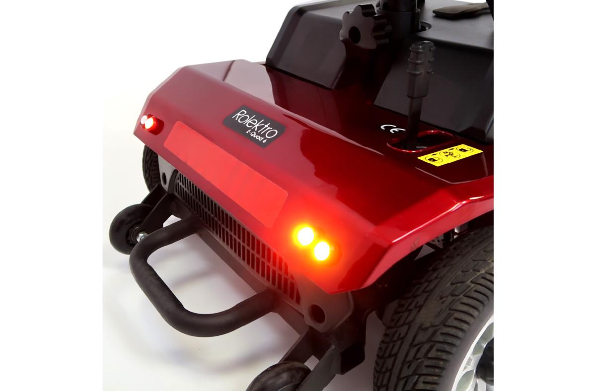 Rolektro E-Quad 6 Blei-Gel, 6km/h Rot – Bild 11