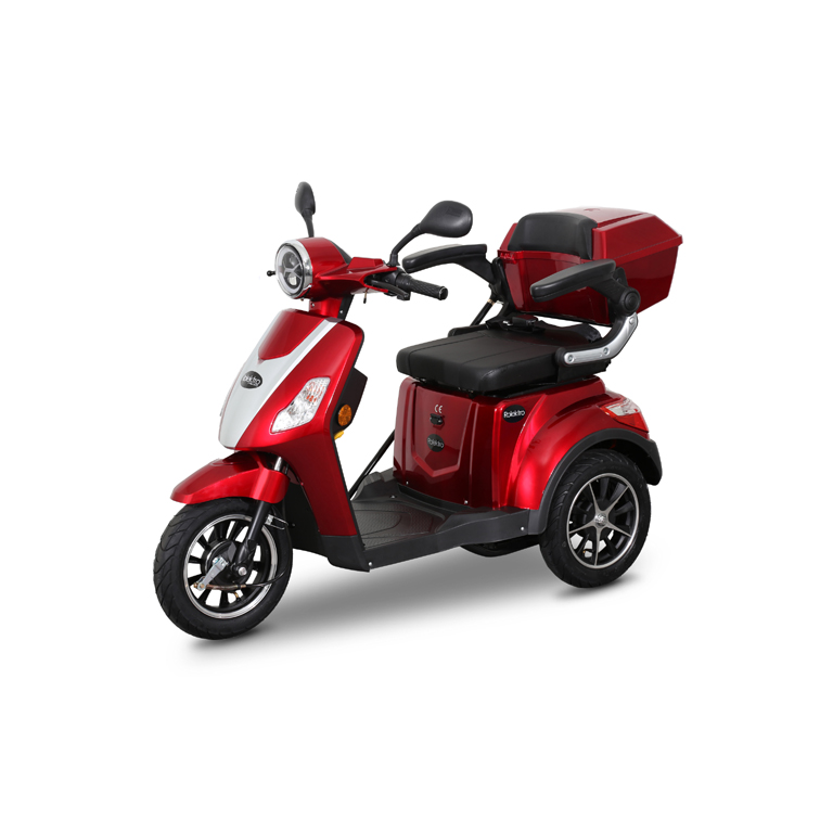 Rolektro E-Trike 15 V.2 Blei-Gel, Rot, 15 km/h
