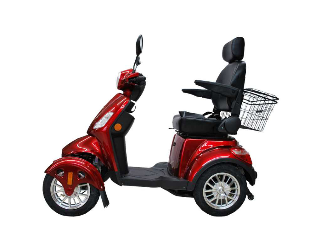 Elektromobil ECO ENGEL 525 Rot 1000 Watt Motor 25 km/h – Bild 5