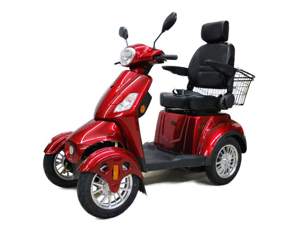 Elektromobil ECO ENGEL 525 Rot 1000 Watt Motor 25 km/h – Bild 6