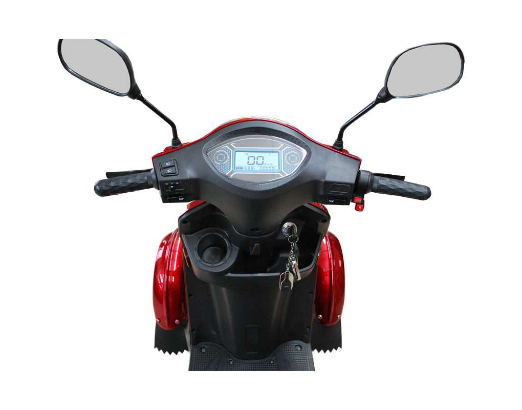 Elektromobil ECO ENGEL 525 Rot 1000 Watt Motor 25 km/h – Bild 7