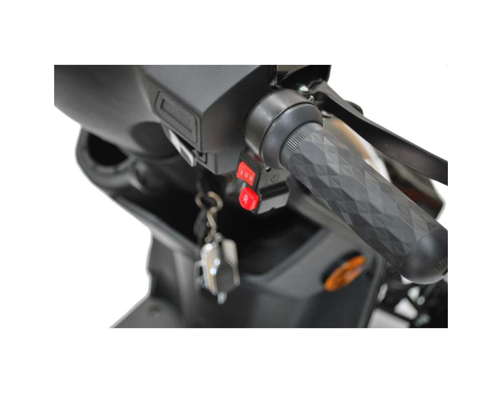 Elektromobil ECO ENGEL 525 Schwarz 1000 Watt Motor 25 km/h – Bild 4