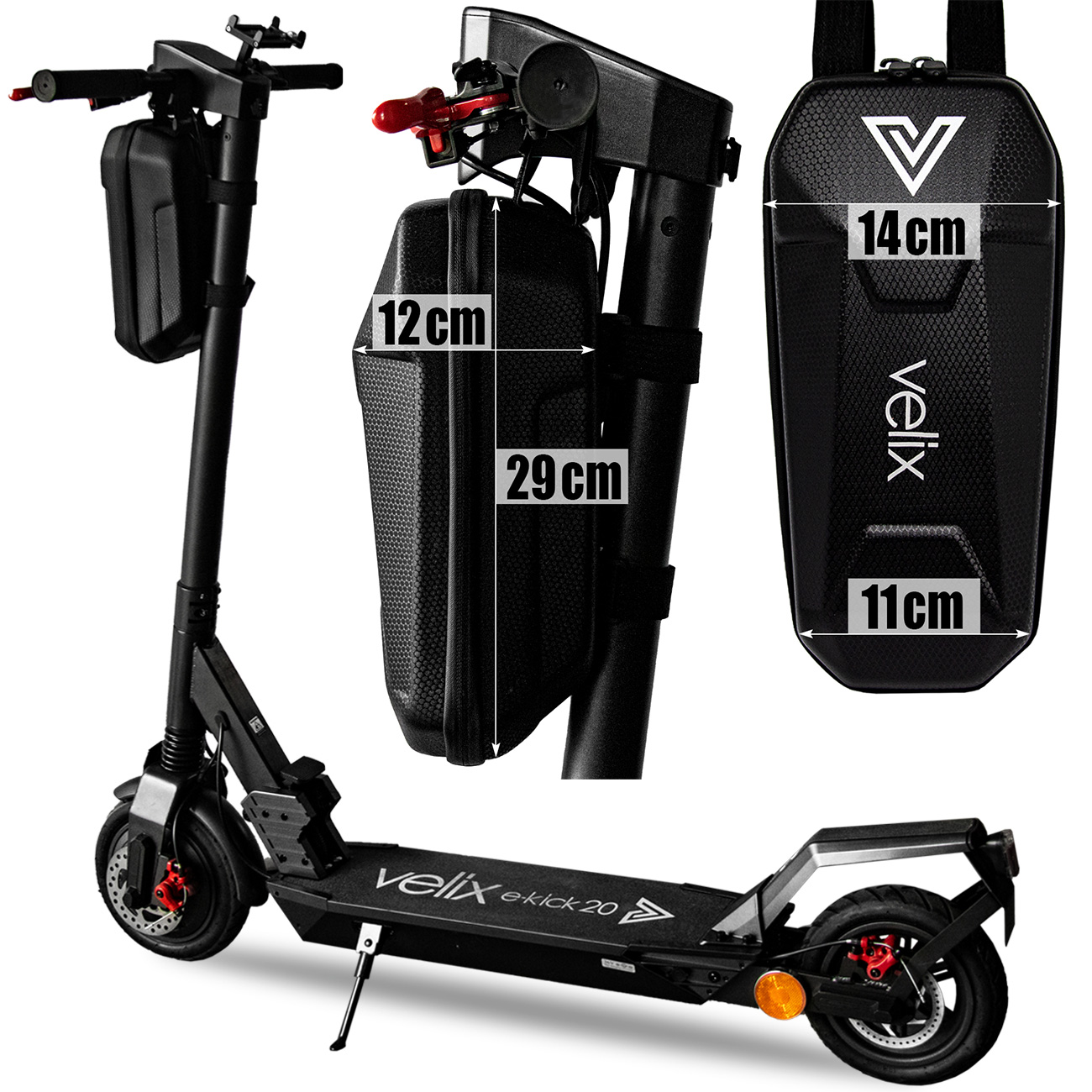 Velix E-Kick 20, V.2021 E-Scooter nach EkFV Lithium Batterie – Bild 4