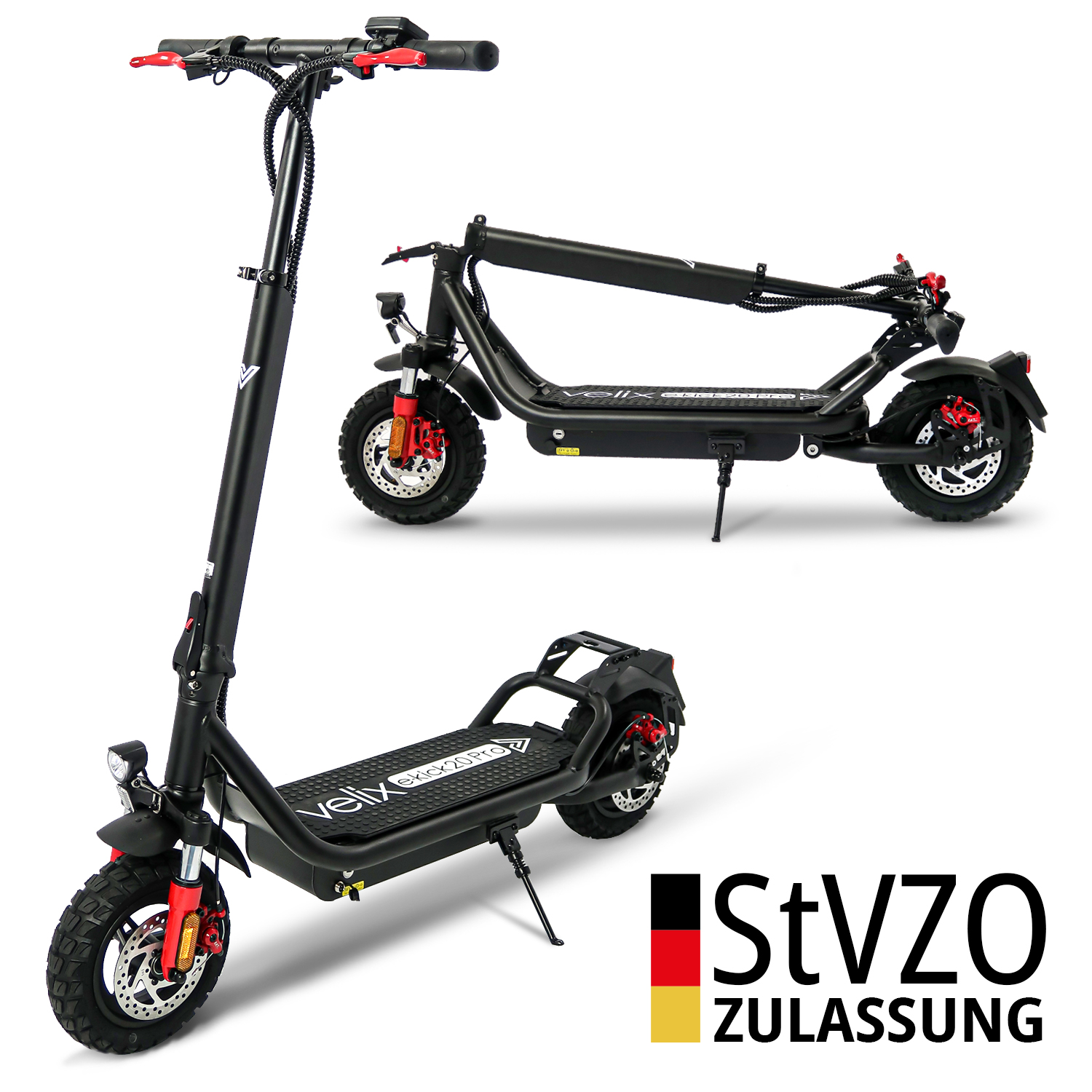 Velix E-Kick 20 Pro E-Scooter - Elektroroller 350Watt Lithium – Bild 2