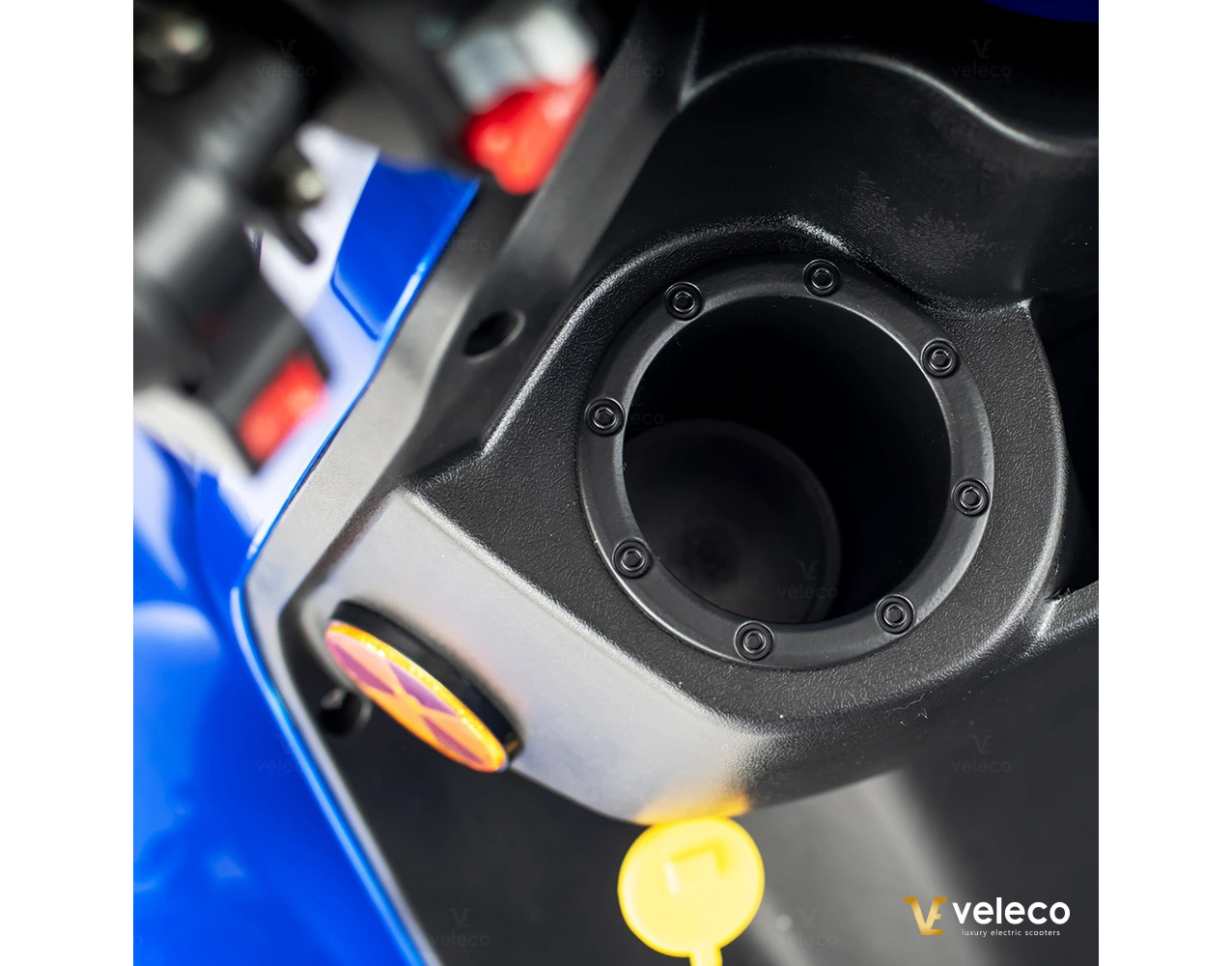 VELECO Faster Seniorenmobil Lithium-Ionen Akku 4-Rad, 1000W, 12 km/h – Bild 8