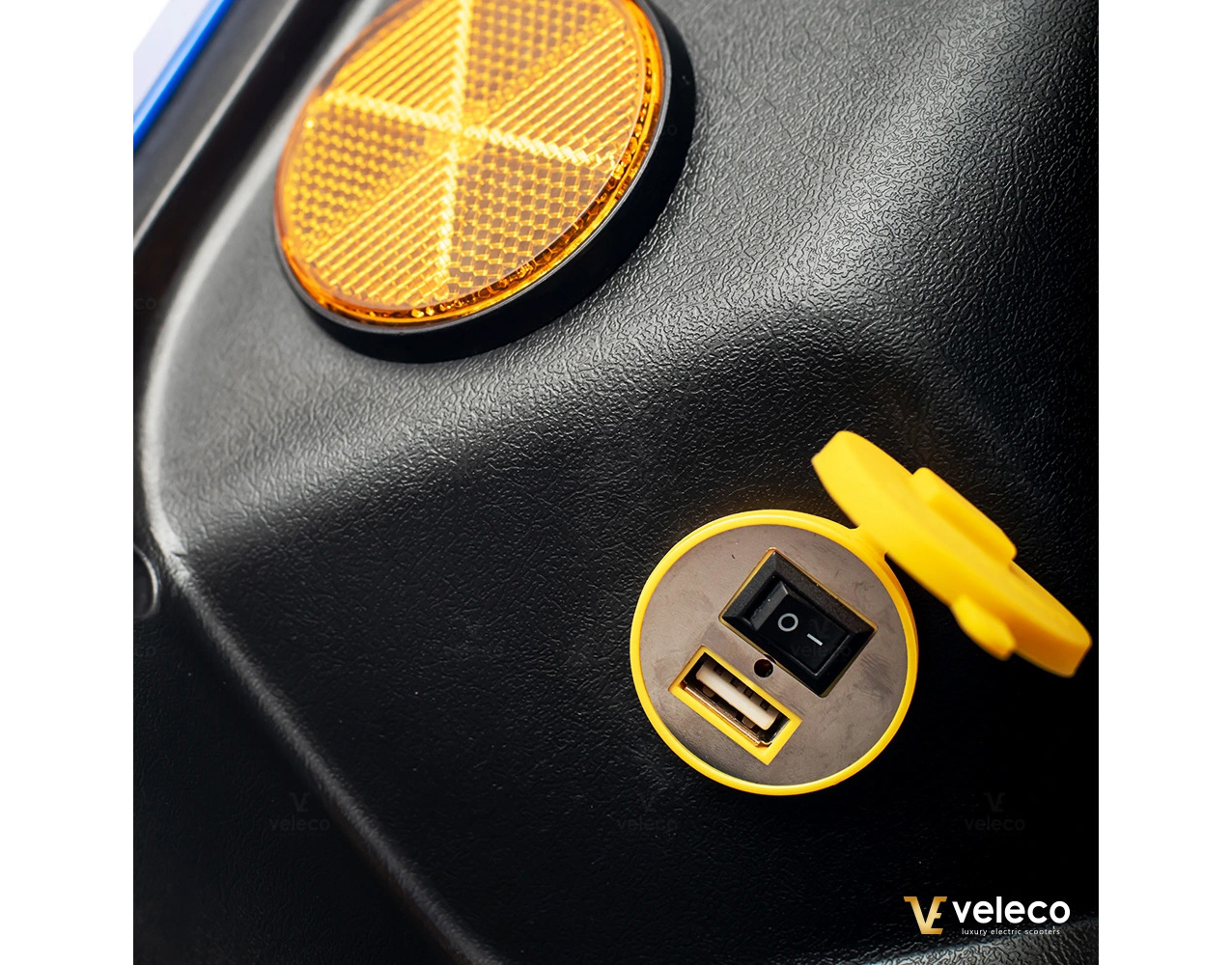 VELECO Faster Seniorenmobil Lithium-Ionen Akku 4-Rad, 1000W, 12 km/h – Bild 9