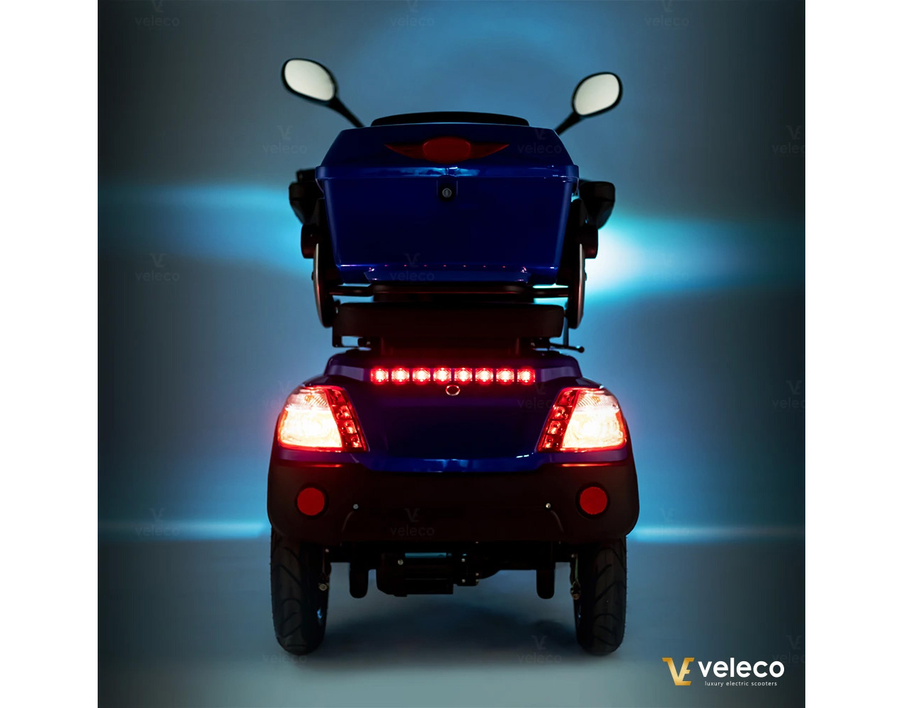 VELECO Faster Seniorenmobil Lithium-Ionen Akku 4-Rad, 1000W, 12 km/h – Bild 11