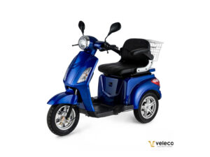 VELECO ZT15 Seniorenmobil 3-Rad 900W, 12 Km/h Blau