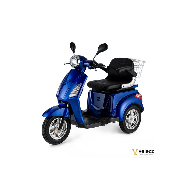 VELECO ZT15 Seniorenmobil 3-Rad 900W, 12 Km/h Blau