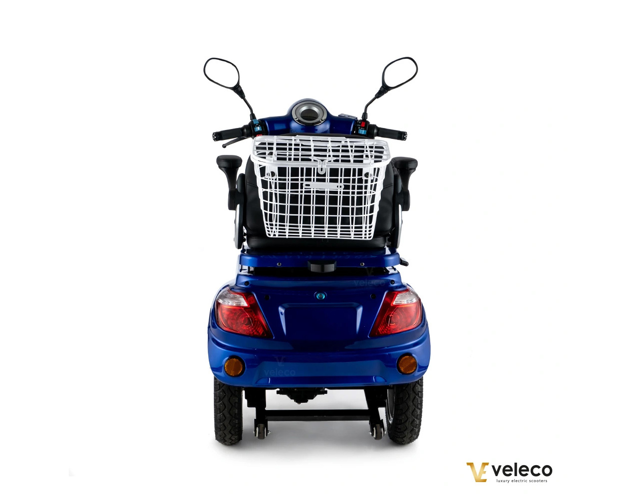 VELECO ZT15 Seniorenmobil 3-Rad 900W, 12 Km/h Blau – Bild 5