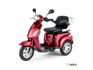 VELECO ZT15 Seniorenmobil 3-Rad 900W, 12 Km/h Rot