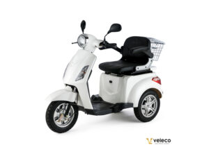 VELECO ZT15 Seniorenmobil 3-Rad 900W, 12 Km/h Weiß