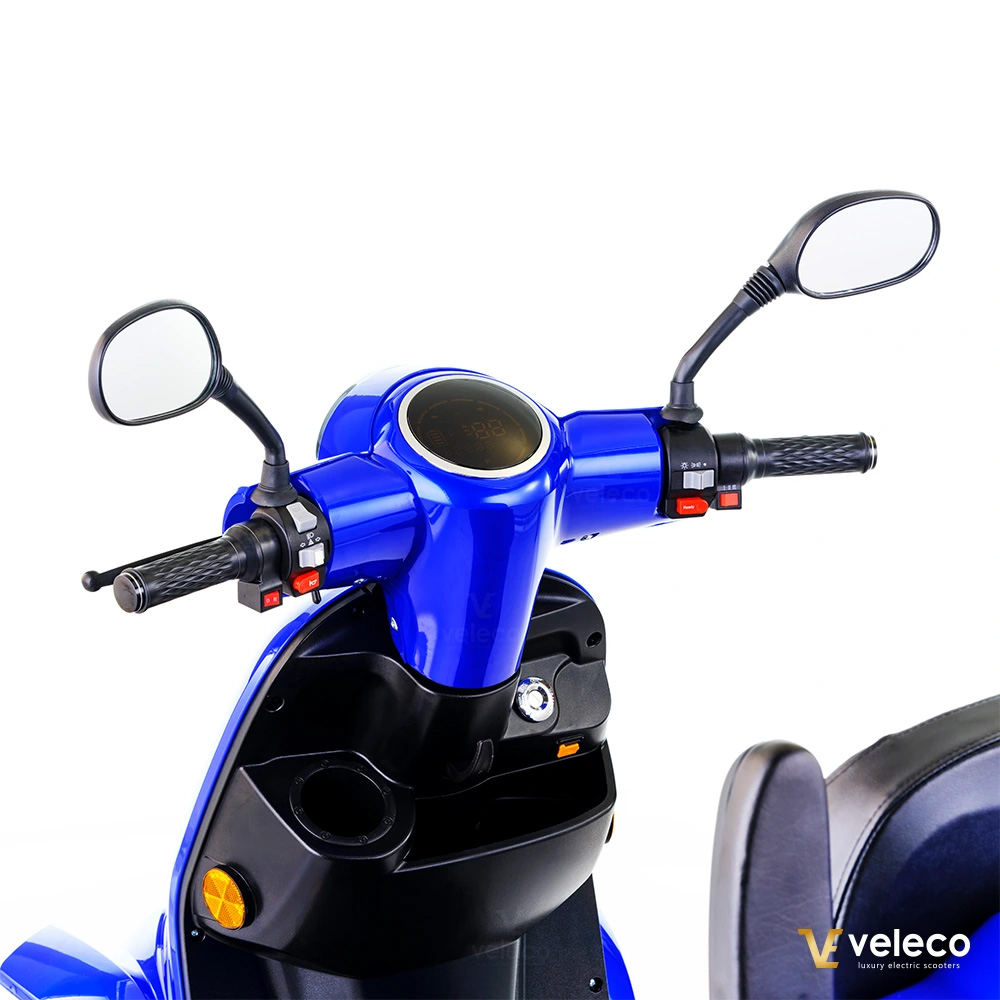 Veleco GRAVIS Seniorenmobil mit Dach, 12 km/h, 1000W Blau – Bild 9