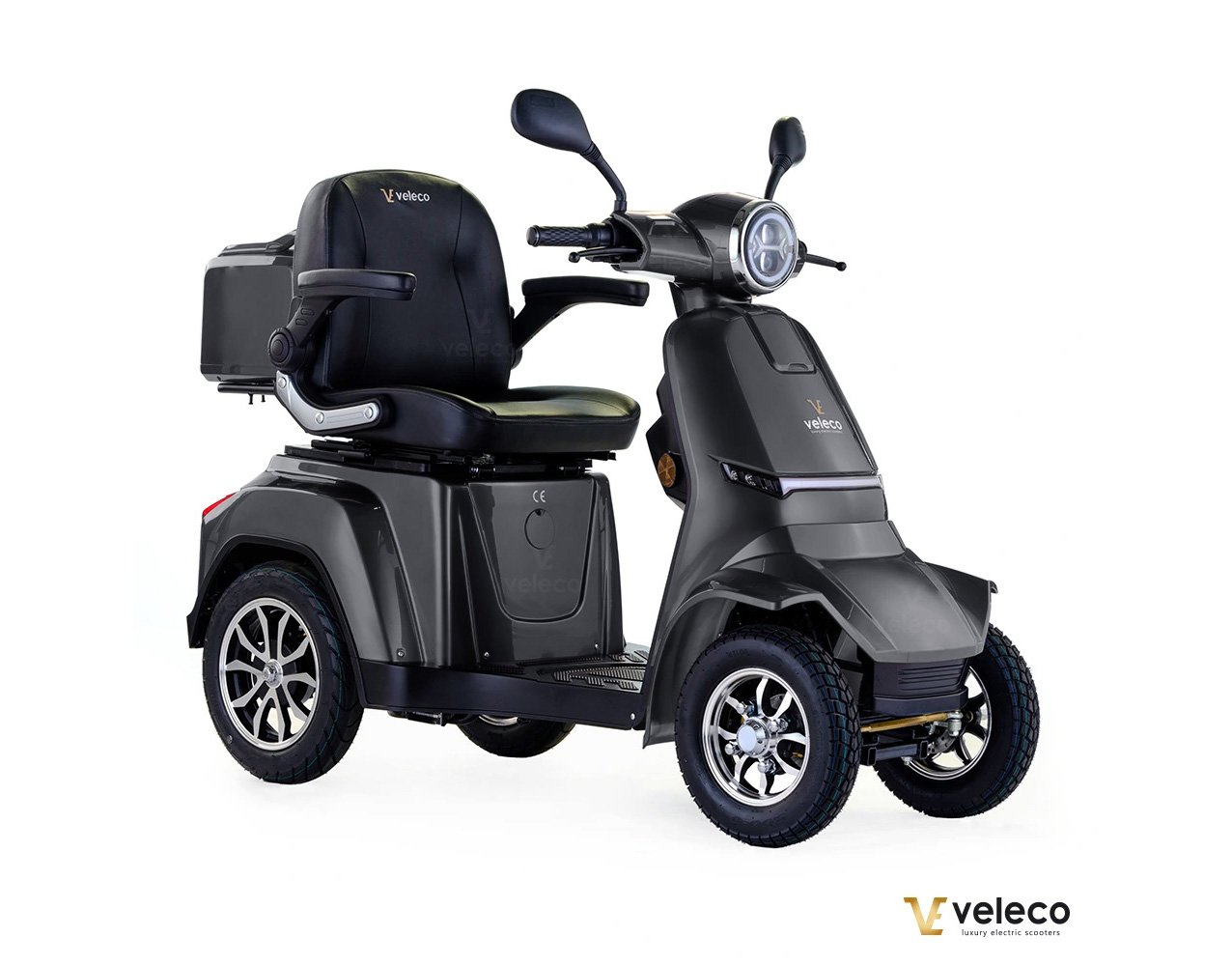 Veleco GRAVIS Seniorenmobil 4-Rad,1000W, 12 km/h – Bild 3