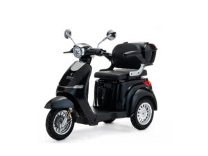 VELECO CRISTAL Elektroroller Seniorenmobil 12 km/h, Schwarz