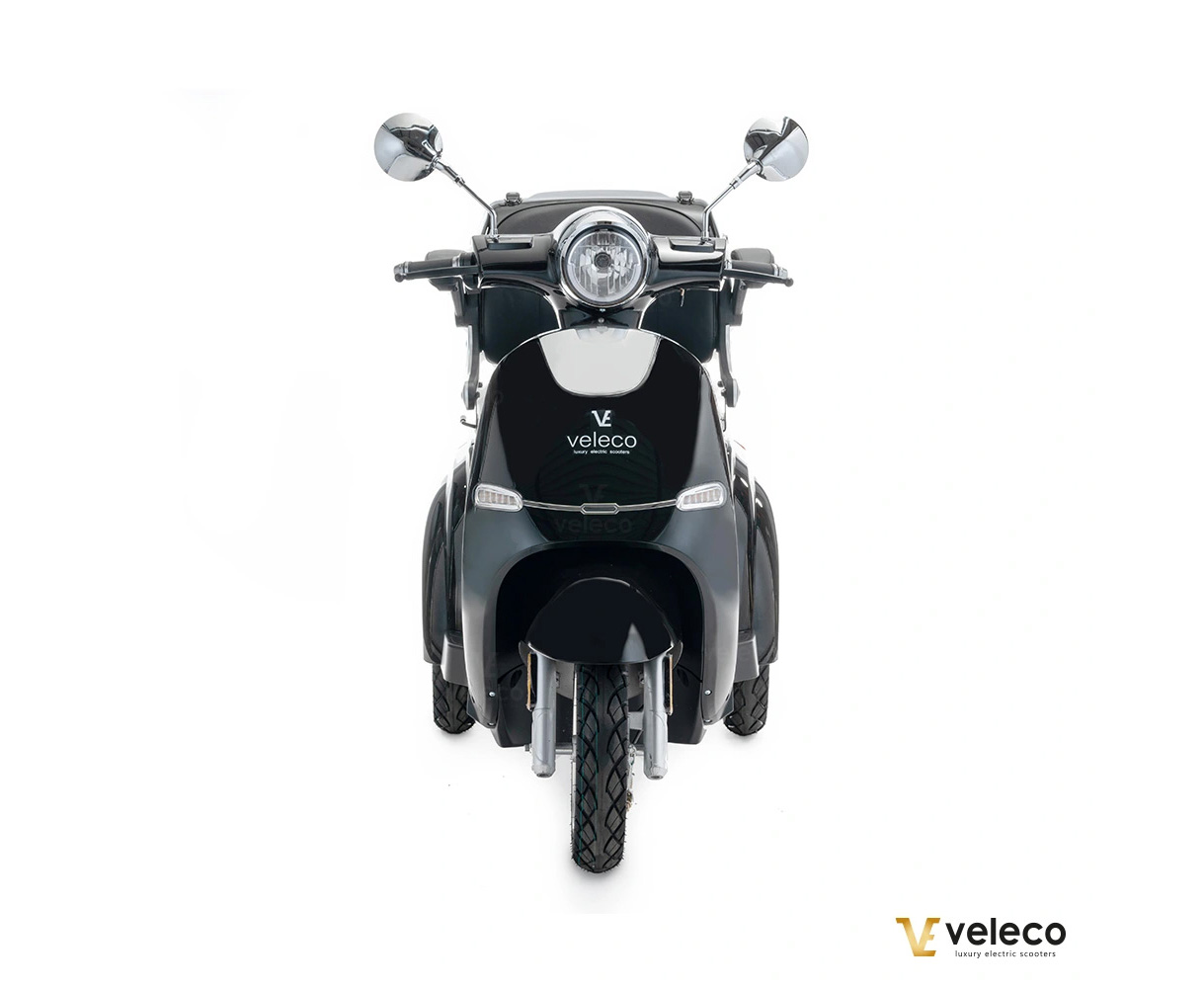 VELECO CRISTAL Elektroroller Seniorenmobil 12 km/h, Schwarz – Bild 7