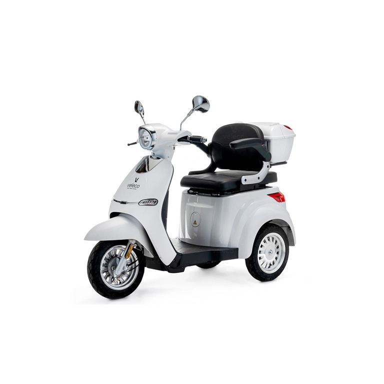 VELECO CRISTAL Elektroroller Seniorenmobil 12 km/h, Weiß