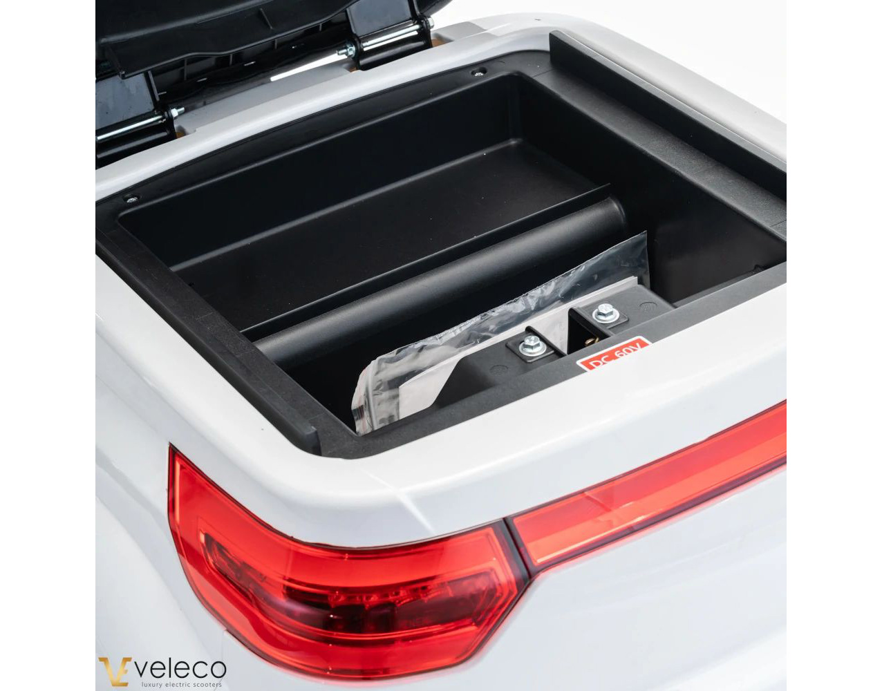 VELECO CRISTAL Elektroroller Seniorenmobil 12 km/h, Weiß – Bild 9