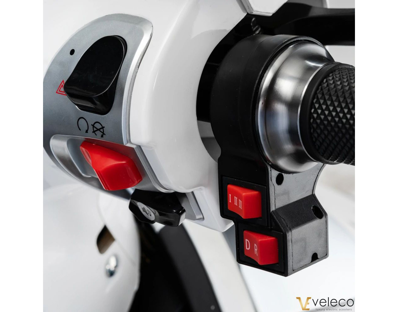 VELECO CRISTAL Elektroroller Seniorenmobil 12 km/h, Weiß – Bild 10