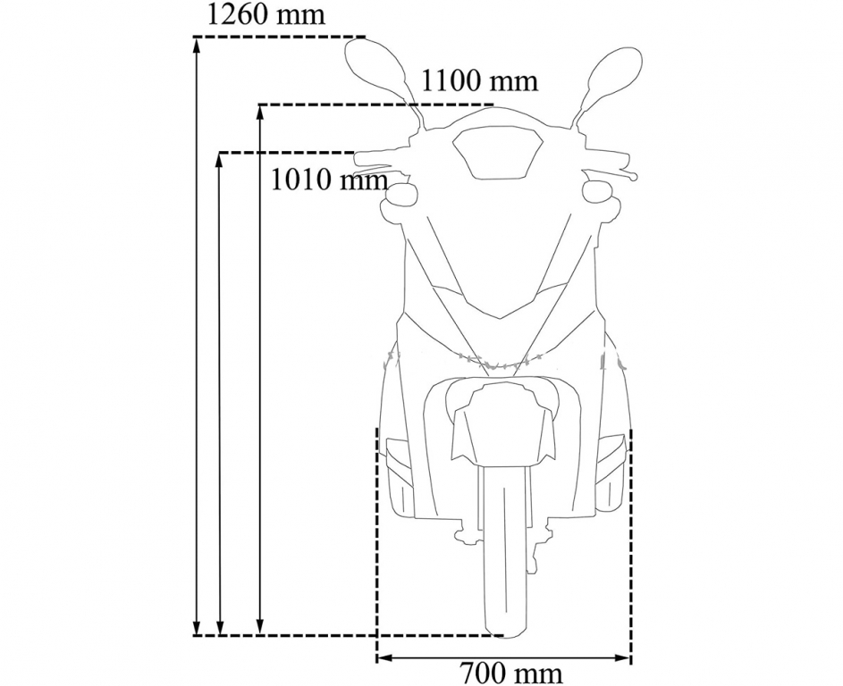 Eco Engel 503 Silber Elektromobil 1000 Watt, 25 km/h, Zweisitzer – Bild 6