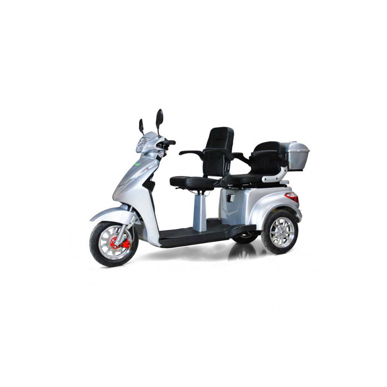 Eco Engel 503 Silber Elektromobil 1000 Watt, 25 km/h, Zweisitzer