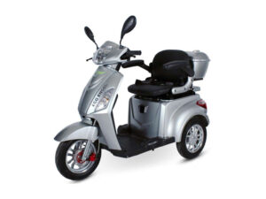 ECO ENGEL 500 Silber, 1000 Watt, 15 km/h, 3 Rad Scooter