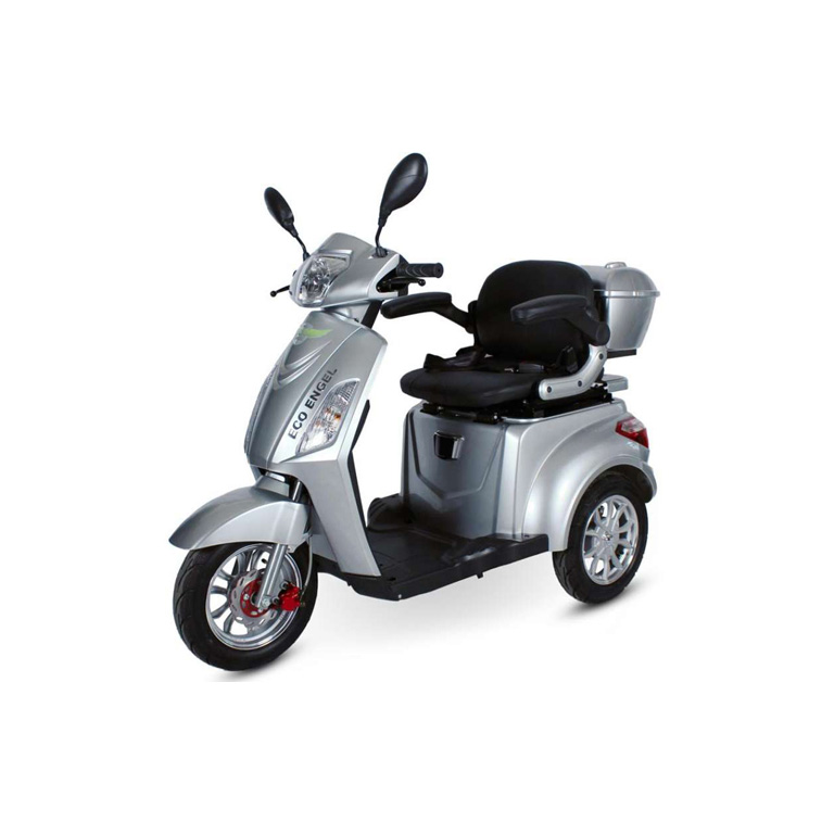 ECO ENGEL 500 Silber, 1000 Watt, 15 km/h, 3 Rad Scooter