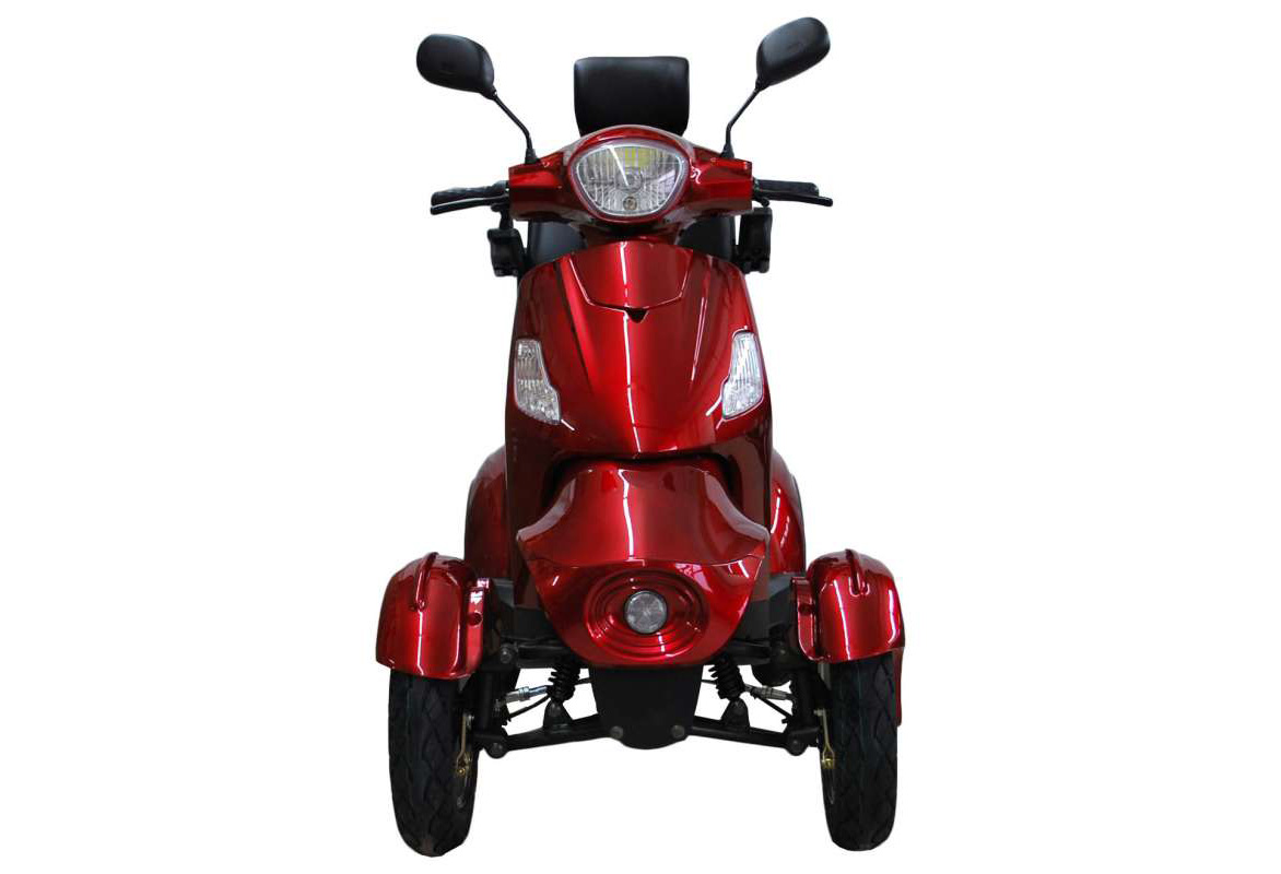 Elektromobil 4 Räder ECO ENGEL 520 rot, Blei-Akku, 500 Watt, 25 km/h – Bild 2