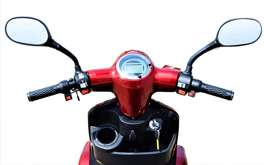 Elektromobil 4 Räder ECO ENGEL 520 rot, Blei-Akku, 500 Watt, 25 km/h – Bild 6