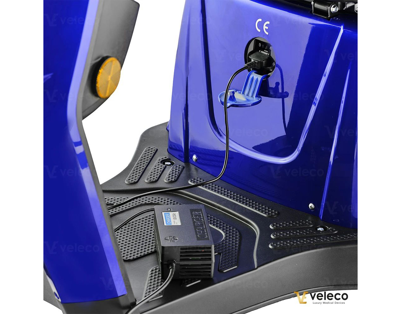 VELECO Turris mit Dach, Elektromobil, 3 rad, 800W, 12 km/h – Bild 10