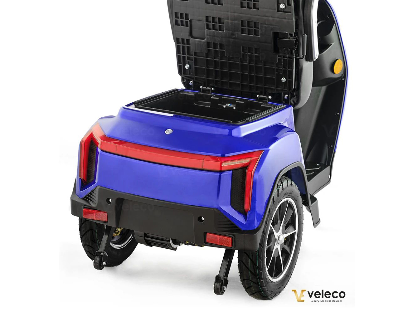 VELECO Turris mit Dach, Elektromobil, 3 rad, 800W, 12 km/h – Bild 13