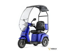 VELECO Turris mit Dach, Elektromobil, 3 rad, 800W, 12 km/h