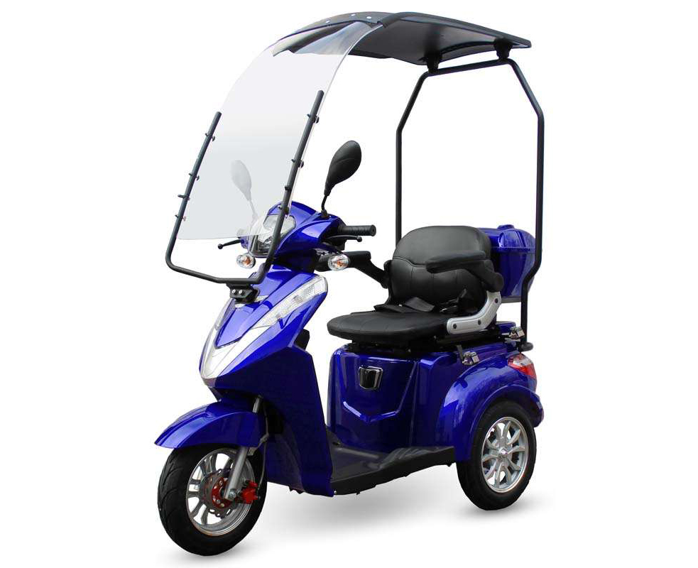 Eco Engel 501 Blau mit Dach 20Ah Li-Io Akku Herausnehmbar – Bild 2