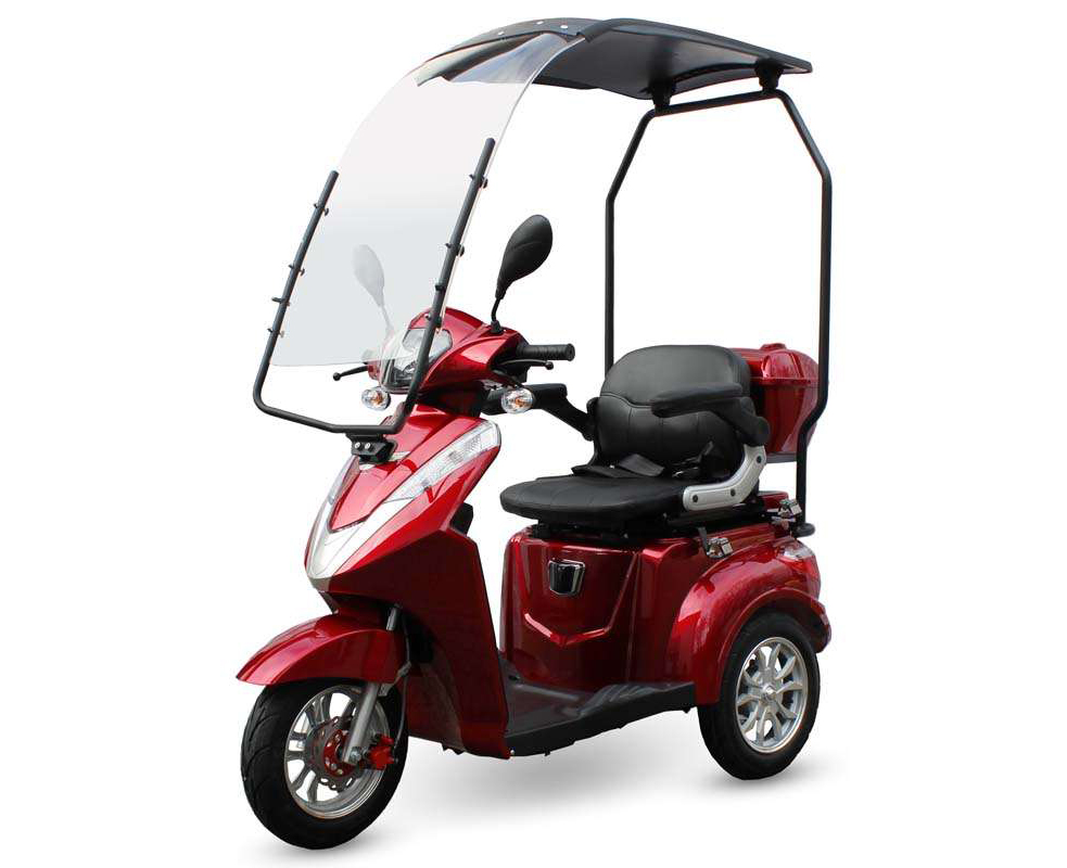 Eco Engel 501 Rot mit Dach 20Ah Li-Io Akku Herausnehmbar – Bild 3