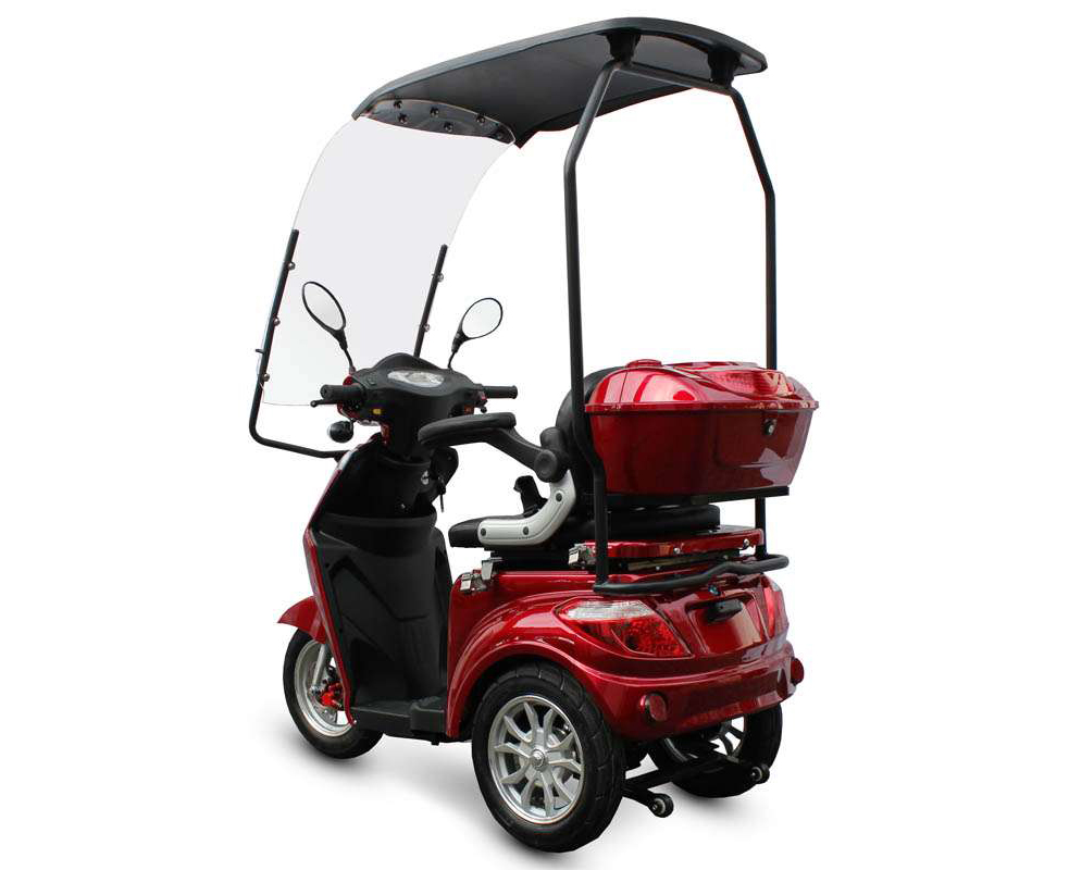 Eco Engel 501 Rot mit Dach 20Ah Li-Io Akku Herausnehmbar – Bild 4