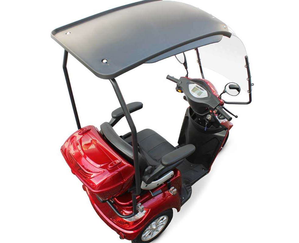 Eco Engel 501 Rot mit Dach 20Ah Li-Io Akku Herausnehmbar – Bild 6