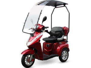 Eco Engel 501 Rot mit Dach 20Ah Li-Io Akku Herausnehmbar