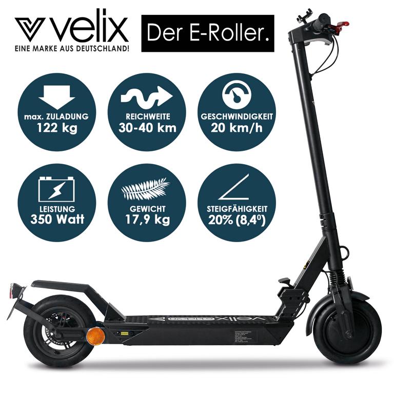 Velix E-Kick 20, V.2021, Elektrokleinstroller nach EkFV – Bild 3