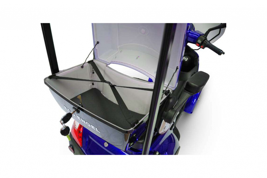 ECO ENGEL 510 Blau, 25 km/h mit Dach, 4 Räder – Bild 11