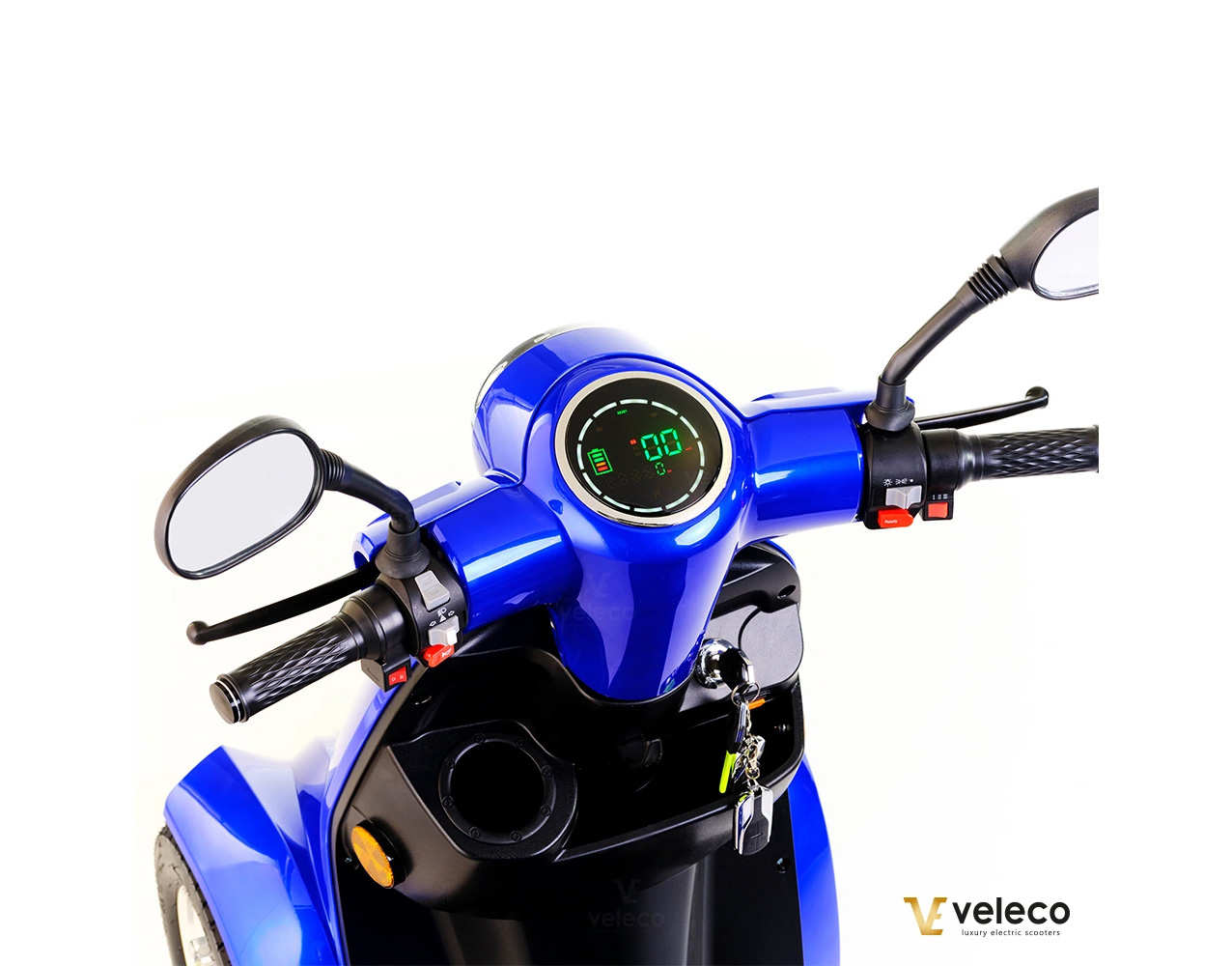 Veleco GRAVIS Schwarz Seniorenmobil 4-Rad, 1000W, 12 km/h – Bild 10