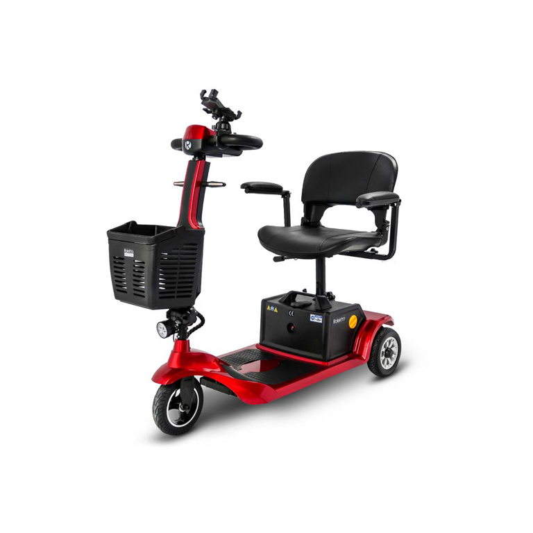 Rolektro, E-Trike 6, Rot, 24V-20Ah Bleigel Akku, 300W faltbar