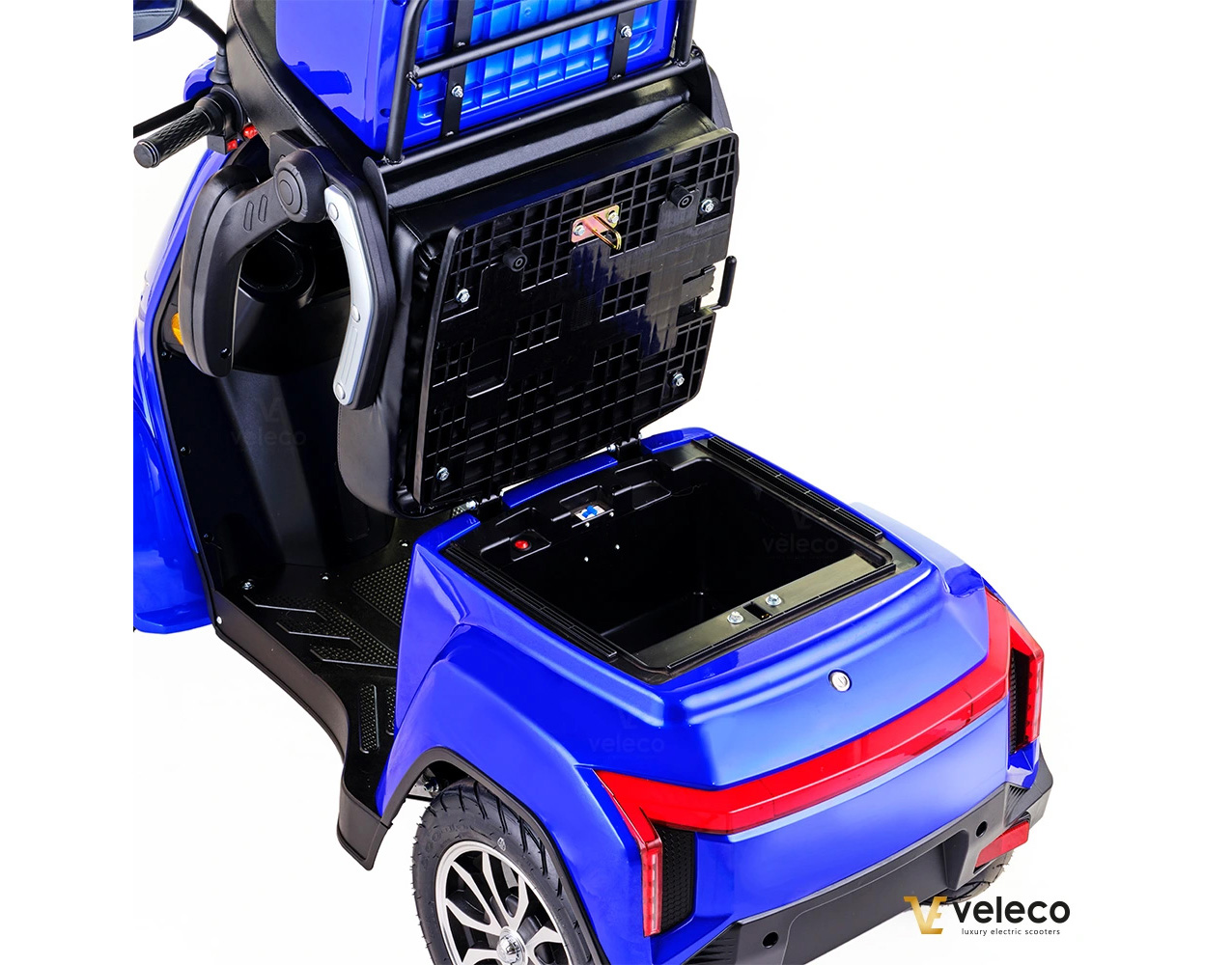 Veleco GRAVIS Schwarz Seniorenmobil 4-Rad, 1000W, 12 km/h – Bild 6