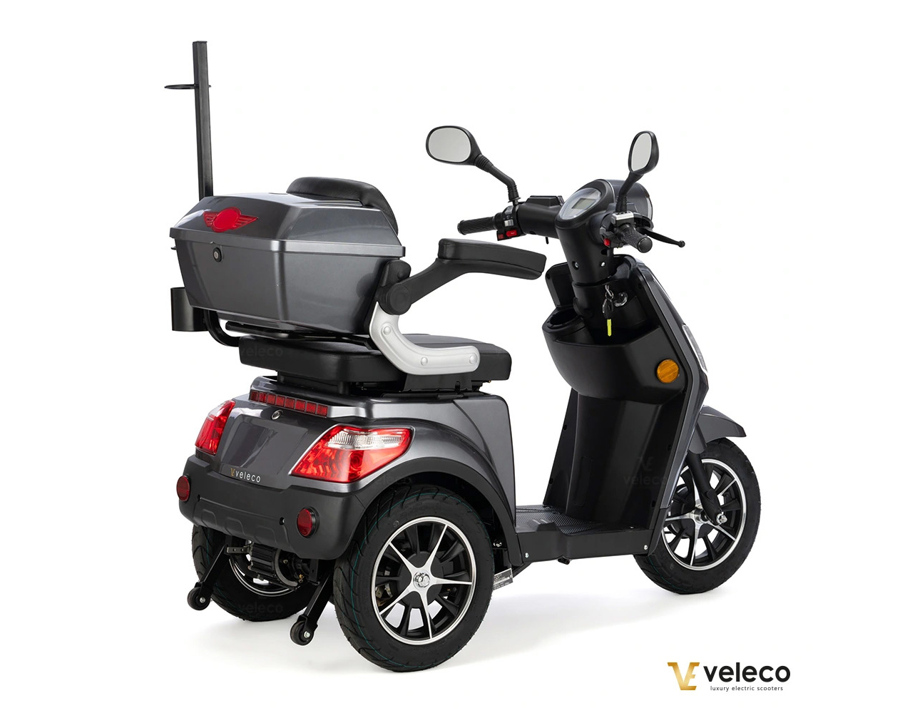 Veleco Draco Seniorenmobil 3-Rad 800W Lithium-Ionen-Akku – Bild 12