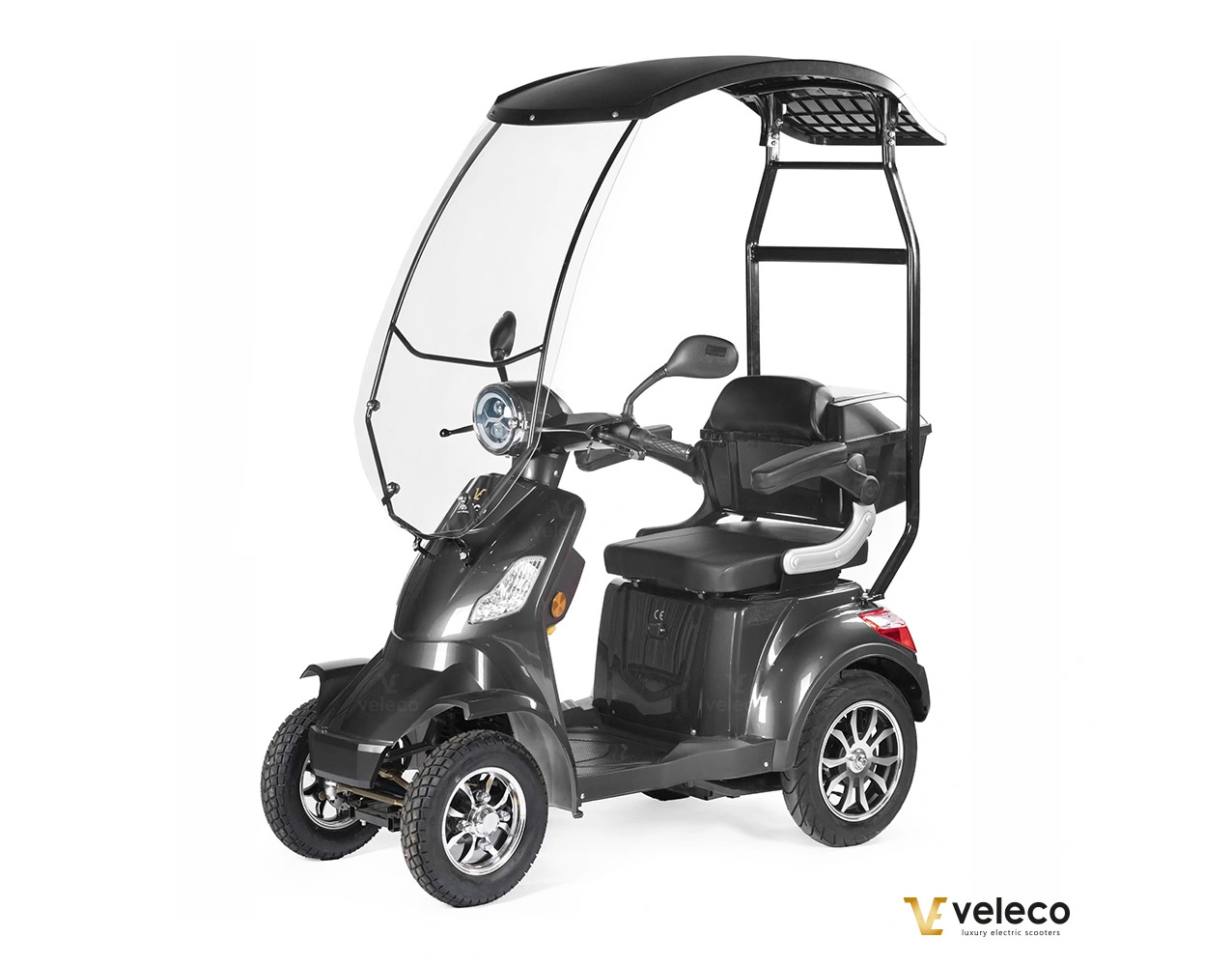 Veleco FASTER mit Dach Seniorenmobil 4-Rad, 12 km/h – Bild 3