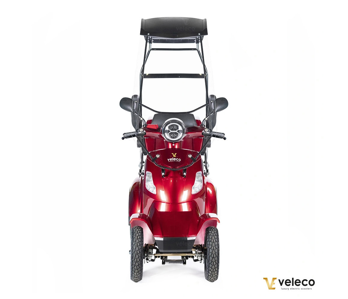 Veleco FASTER mit Dach 12 km/h, Seniorenmobil 4-Rad, Lithium-Ionen Akku – Bild 3