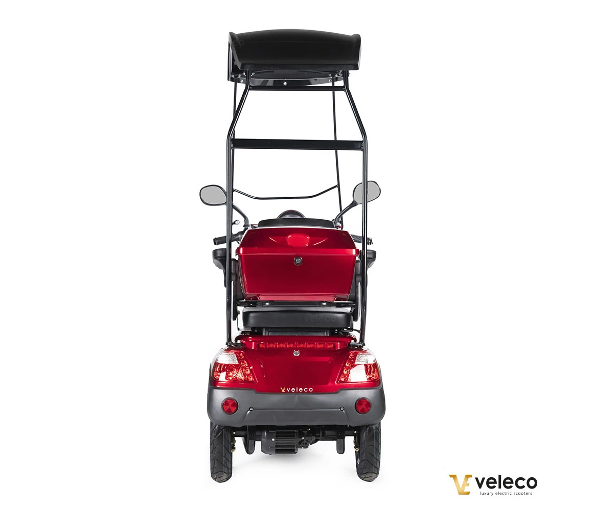 Veleco FASTER mit Dach 12 km/h, Seniorenmobil 4-Rad, Lithium-Ionen Akku – Bild 6
